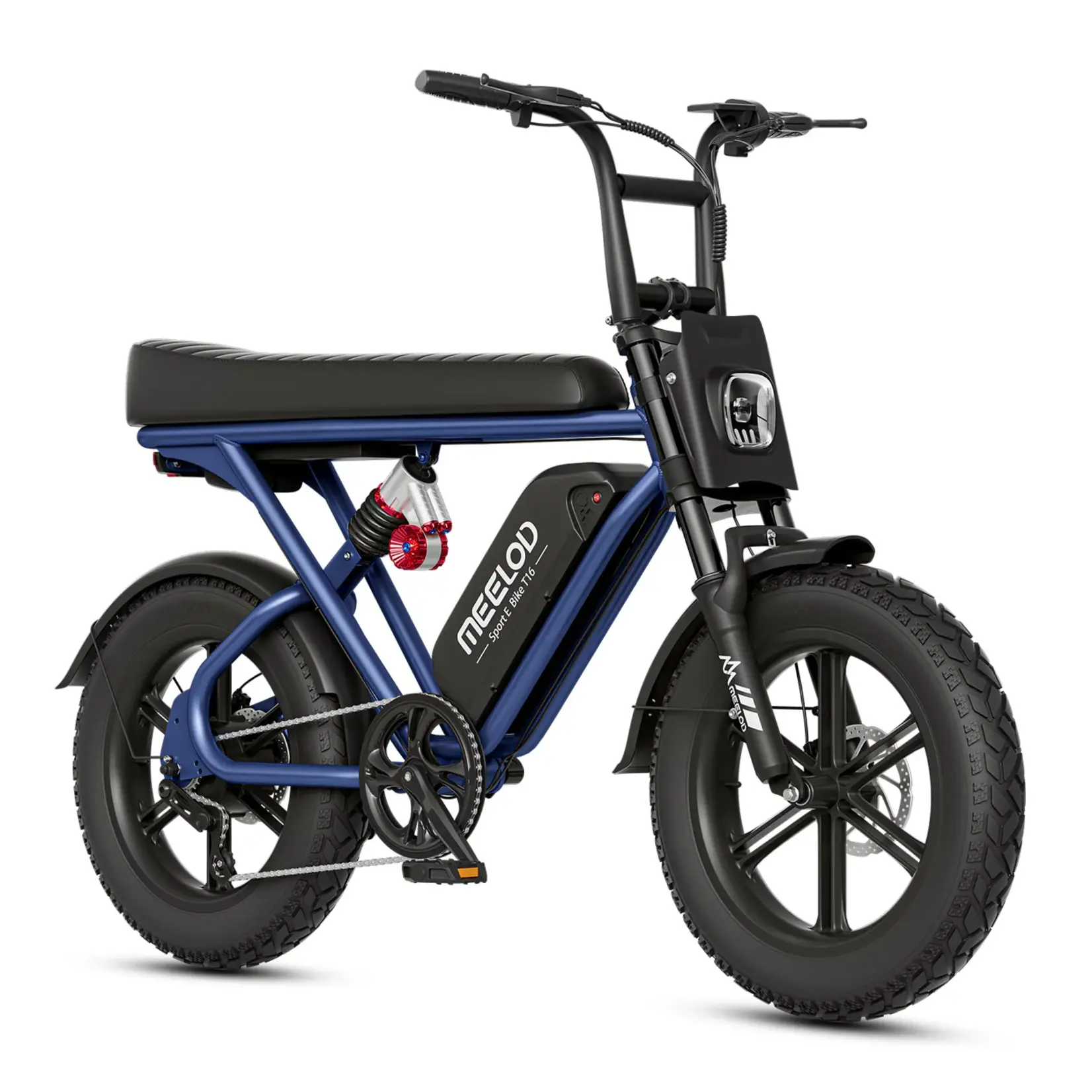Meelod Meelod T16 Moped Style Ebike – Bluetooth, RGBLights   &   NFC   Unlock