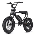 Meelod Meelod   DK200F   Moped-Style   Fat   Tire   Electric   Bike