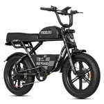 Meelod Meelod M8 1200W Fat Tire Ebike With Extended Double Seat & Storage Basket