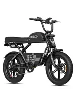 Meelod Meelod M8 1200W Fat Tire Ebike With Extended Double Seat & Storage Basket
