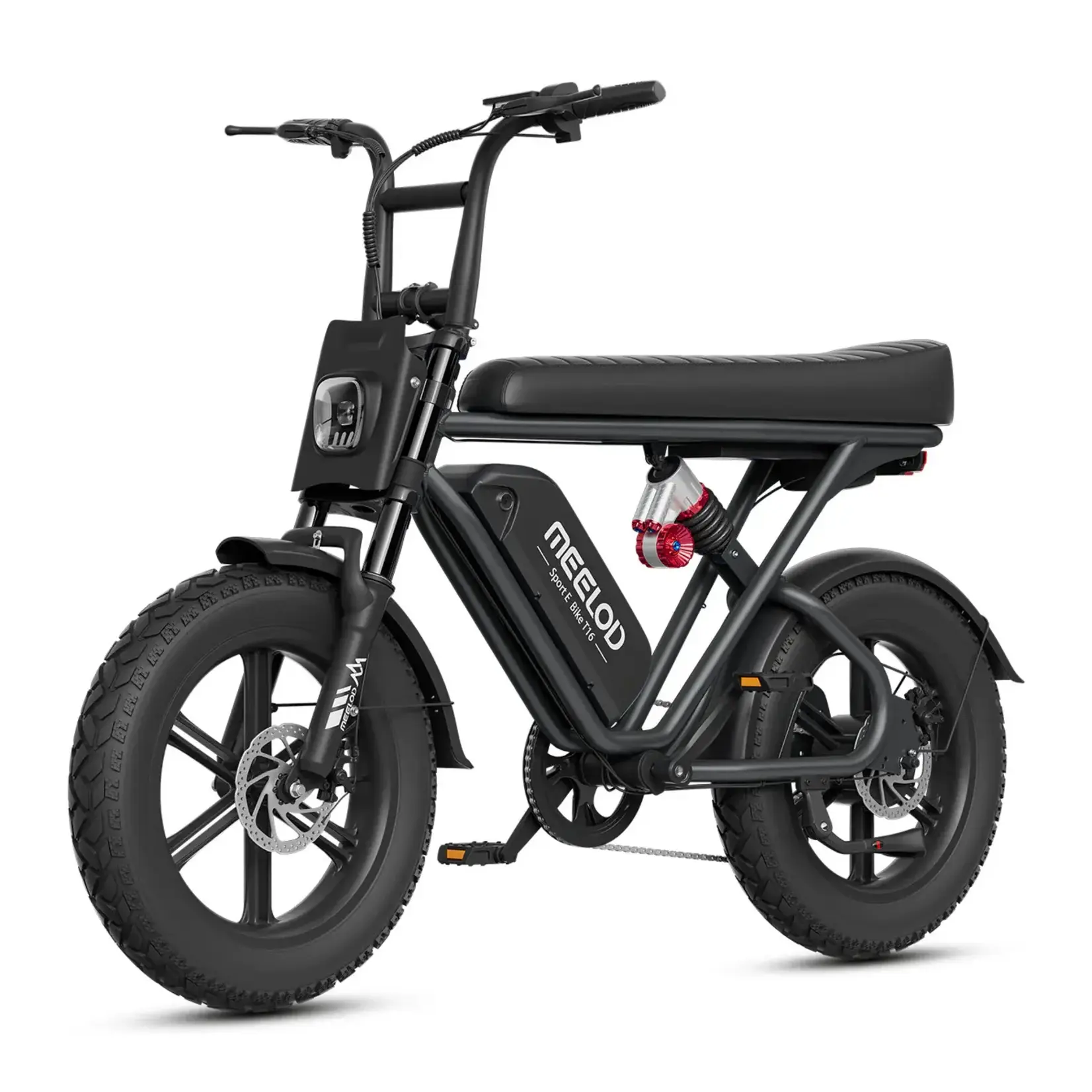 Meelod Meelod T16 Moped Style Ebike – Bluetooth, RGBLights   &   NFC   Unlock
