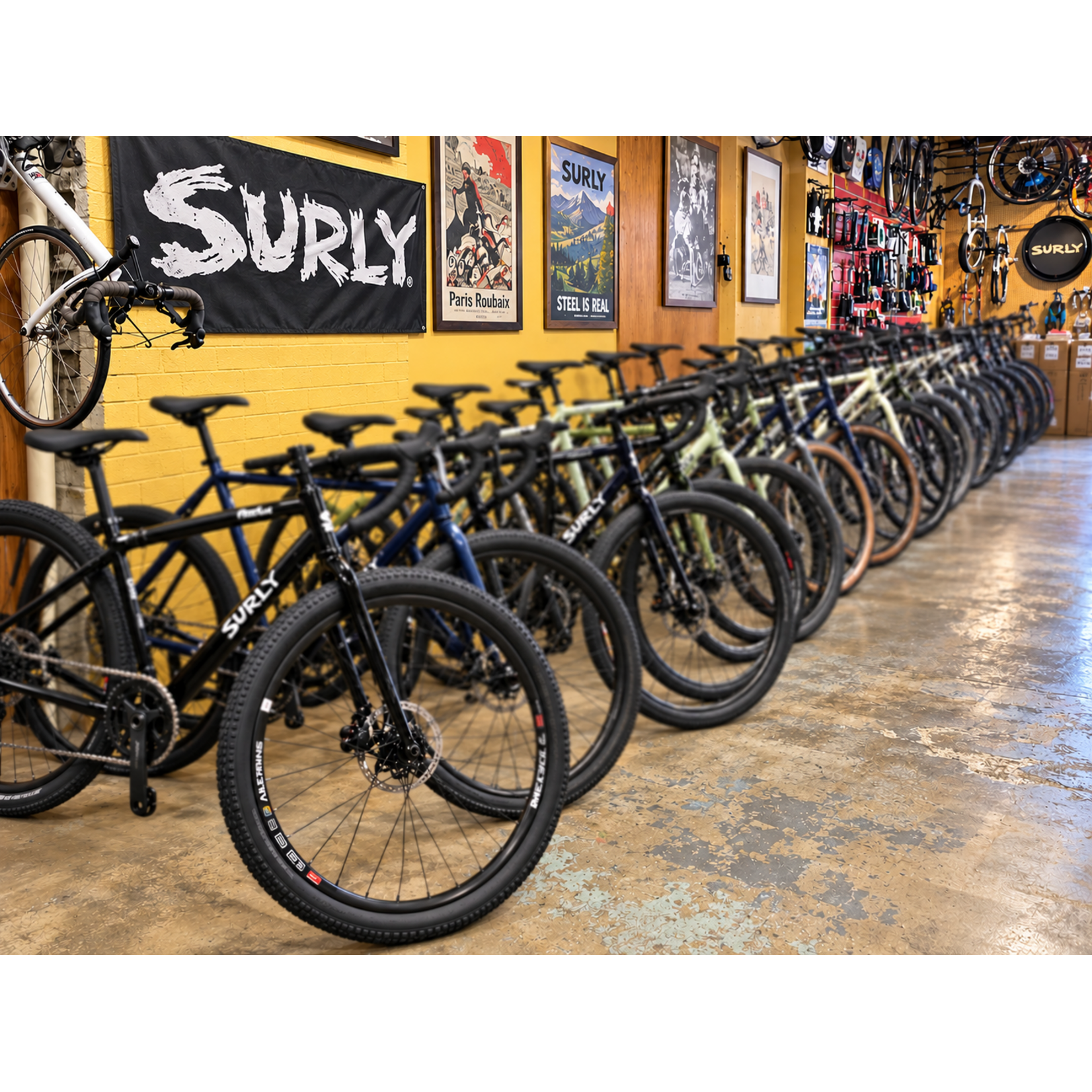 Surly Surly Bridge Club Bike - 27.5", Steel, Squid Ink, X-Large