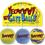 DuckyWorld Yeowww! Catnip My Cats Balls Cat Toys