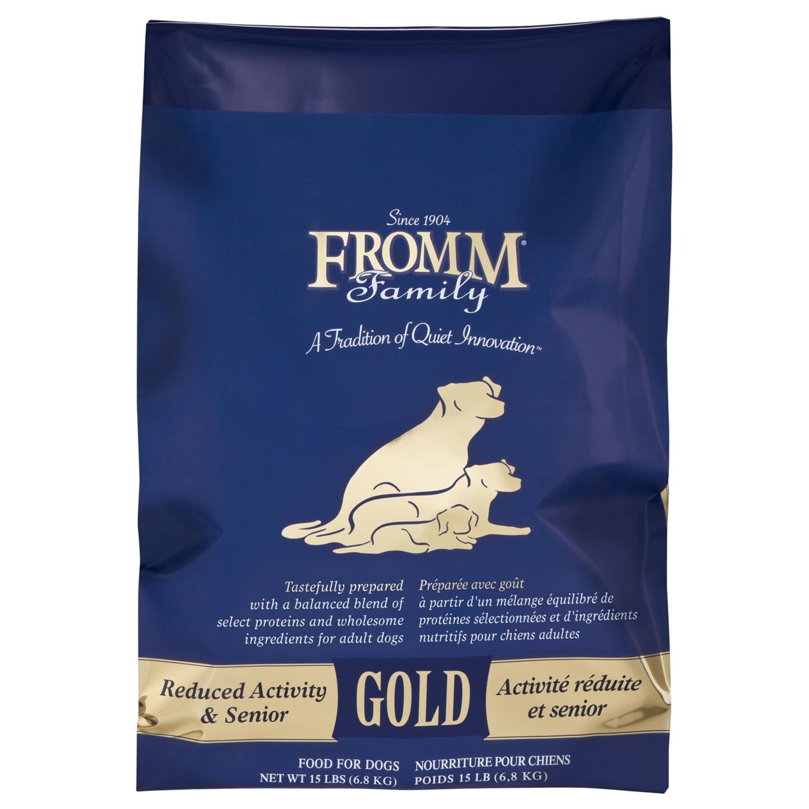Fromm Reduced Activity and Senior Gold Dry Dog Food