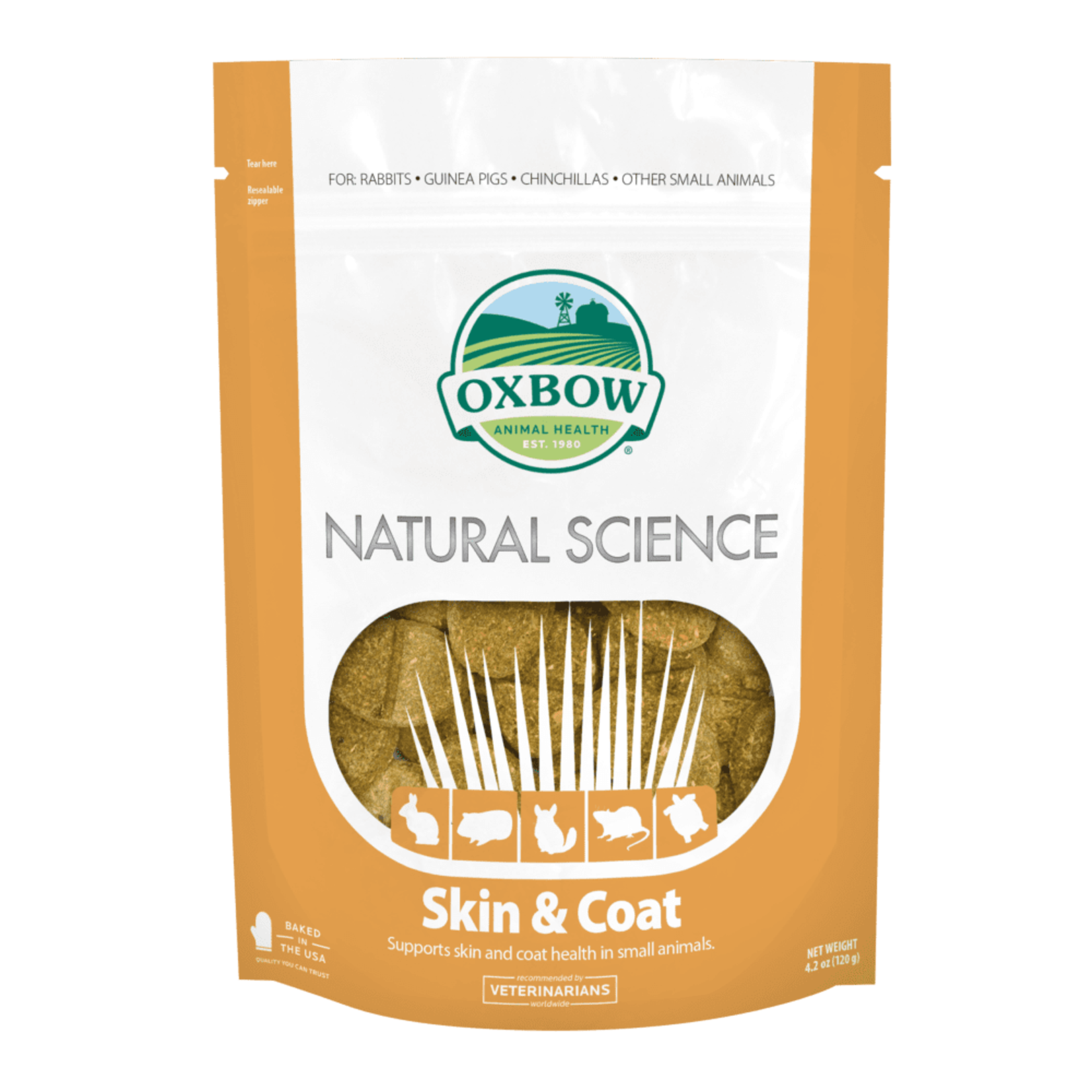 Oxbow Animal Health Natural Science Skin & Coat Support, 4.2oz
