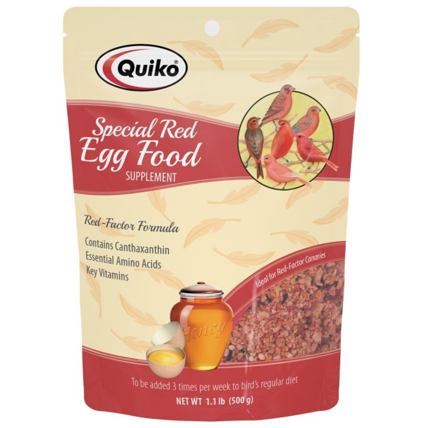Quiko Special Red Egg Food Supplement, 1.1lb