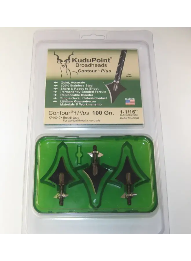 Contour + Plus Broadheads