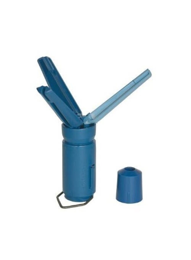 Arrow Fletching Removal Tool With Dual Angle Blades - Stainless Steel Archery Tool With Extra Replacement Blades