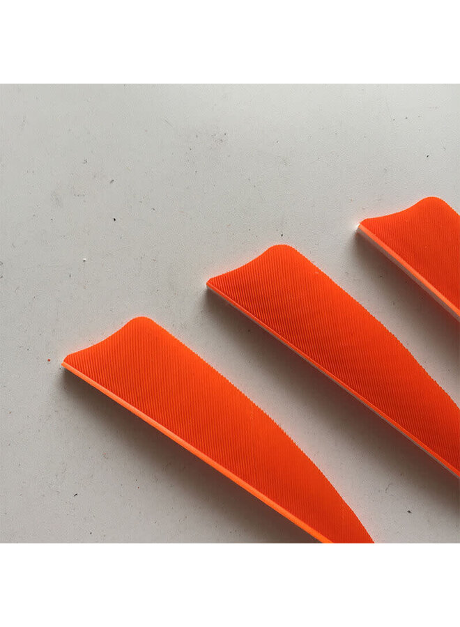 4" LW Shield Hunters Orange 50 Ct