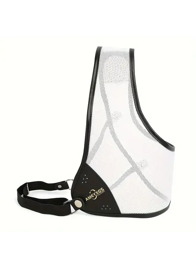 Ameyxgs Chest Guard RH White Large