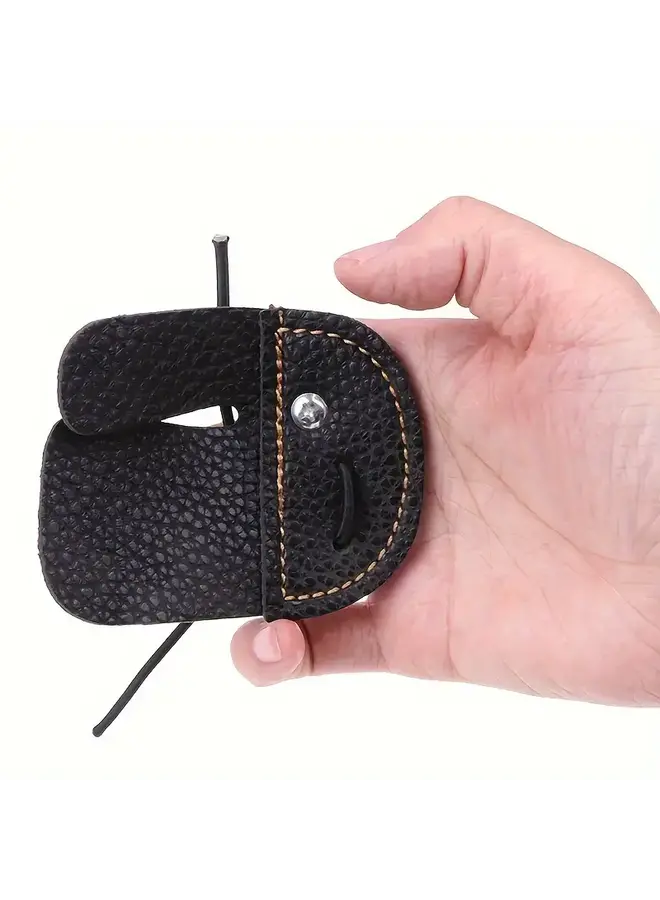 Traditional Finger Tab RH Black
