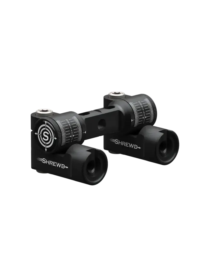 Atlas Double V-Bar Mount Matte Black