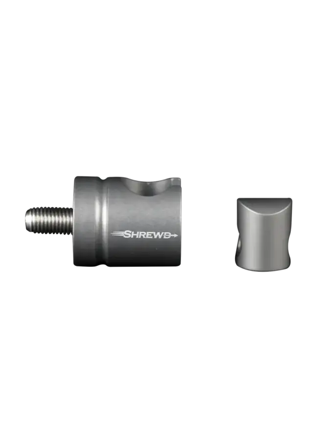 Quick Disconnect Straight Gun Metal Grey