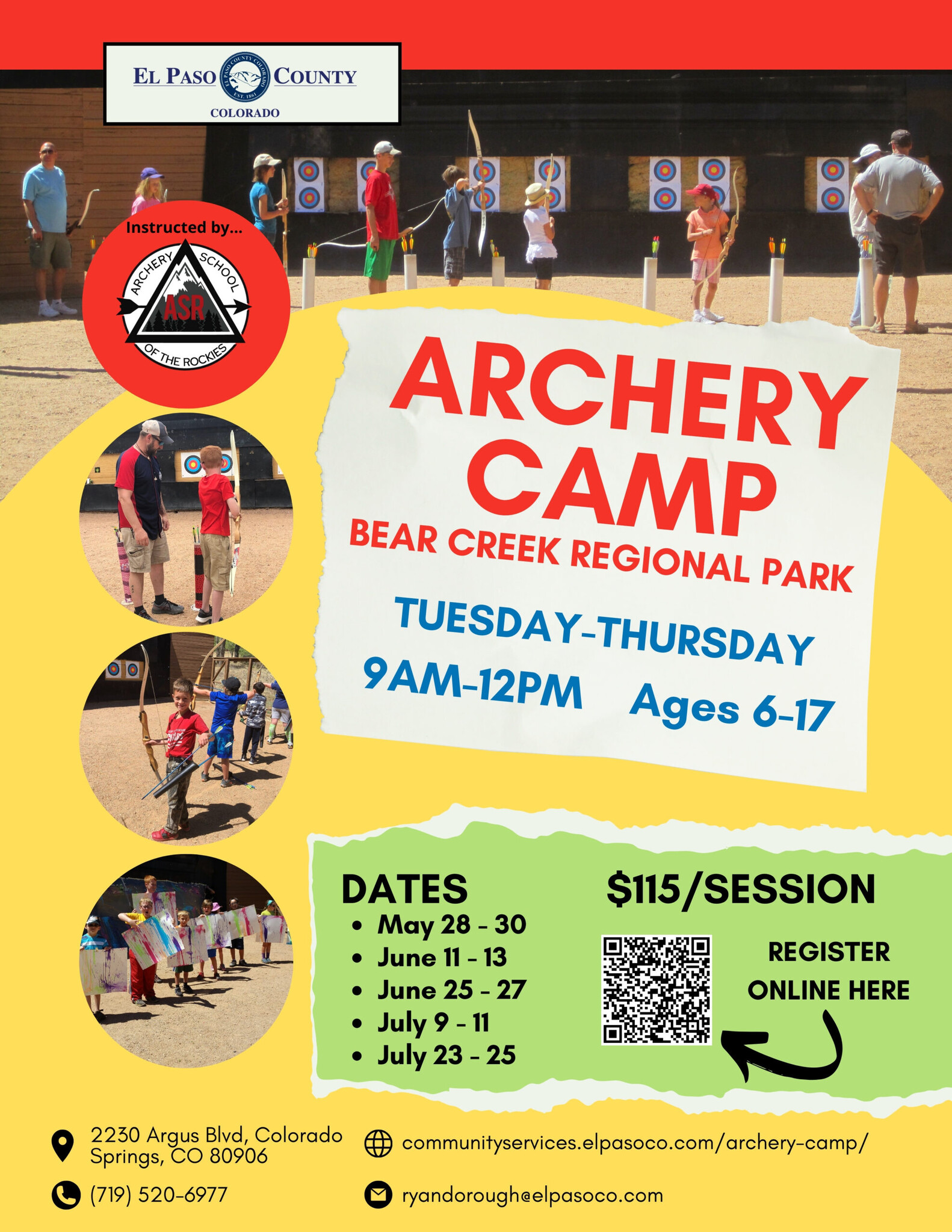 Summer Camps Archery School of The Rockies