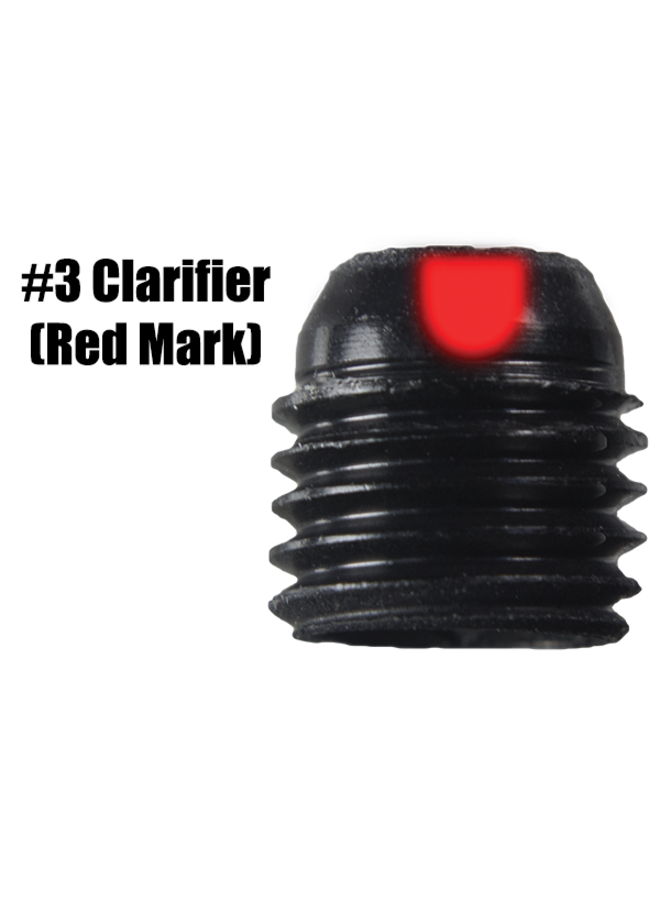 1/8" Peep Clarifier #3 Red