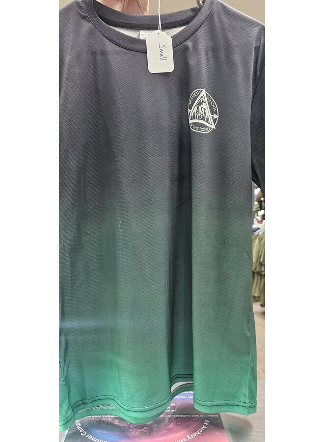 Black/Green Ombre T-Shirt