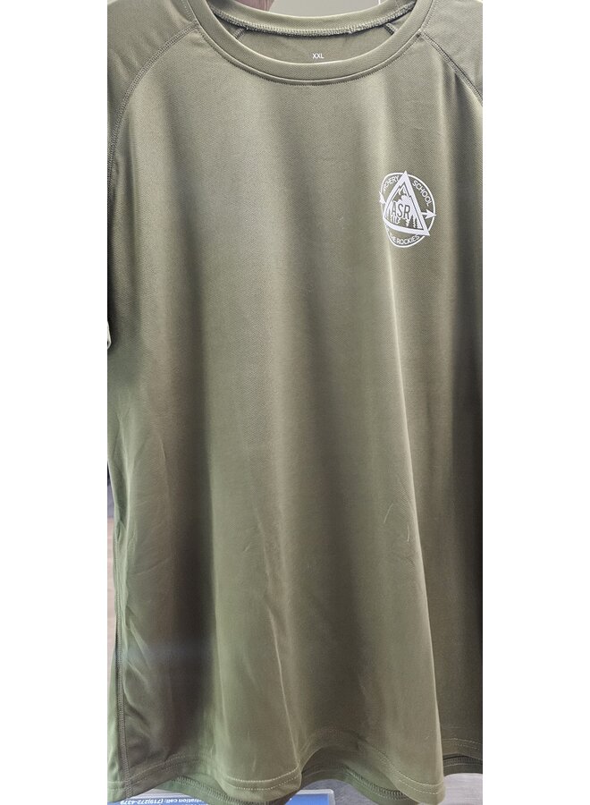 Olive  Moisture Wicking T-Shirts