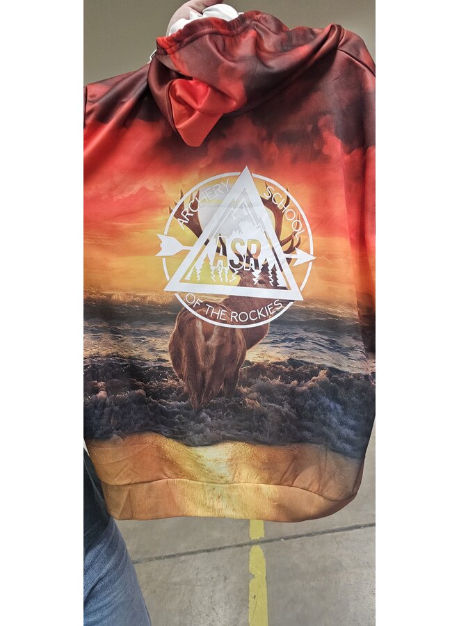 Red Sunset Hoodie
