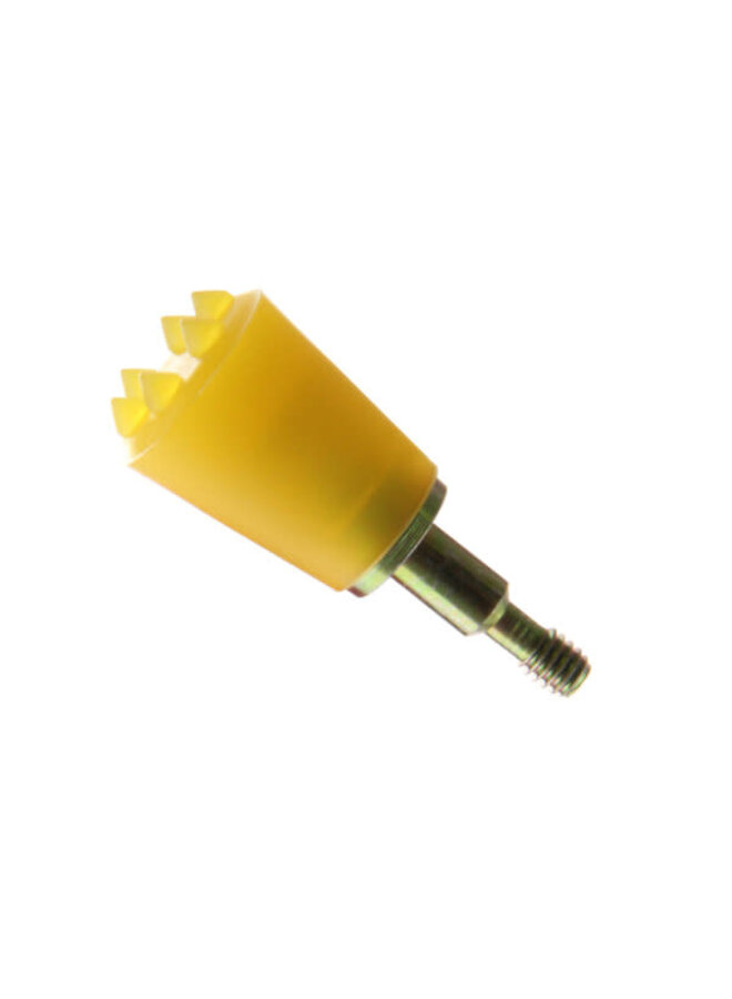 Screw-In Bludgeon Point Yellow 85gn 4 Pk