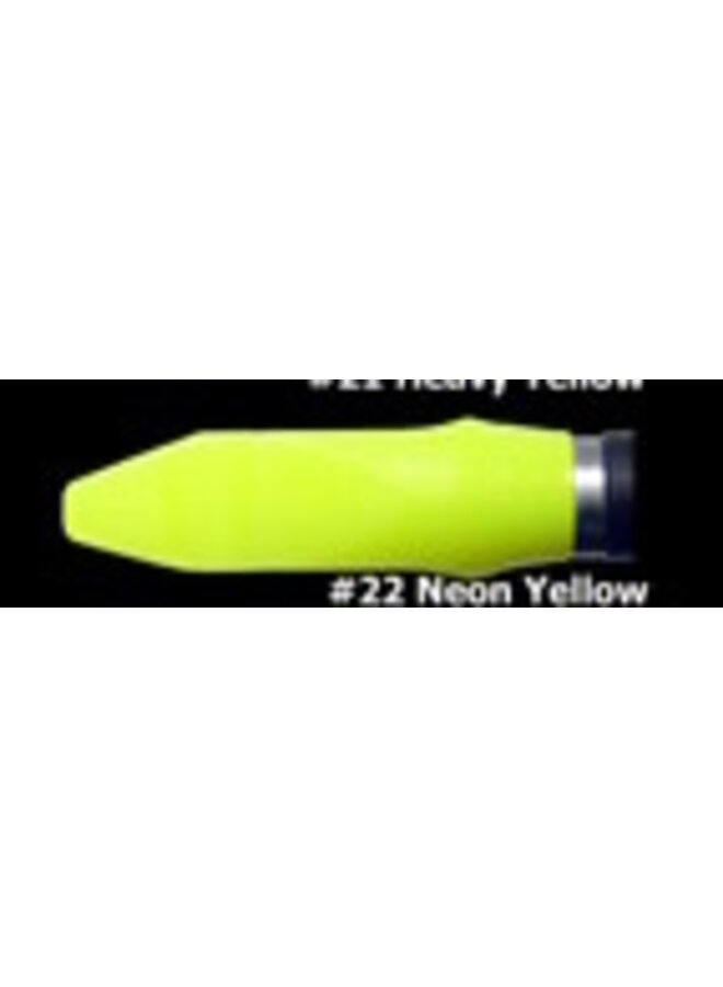 Pin Nock #2 Neon Yellow 1 Doz