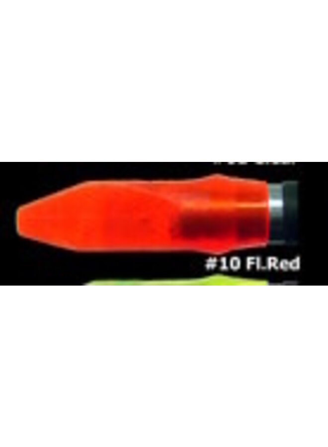 Pin Nock #2 Flo Red 1 Doz