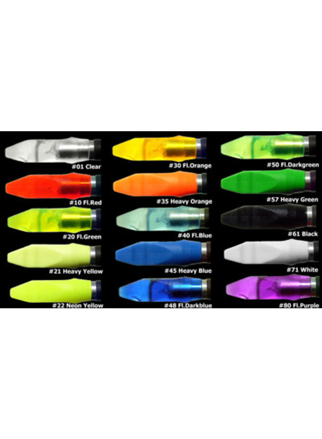 Pin Nock #2 Flo Red 1 Doz