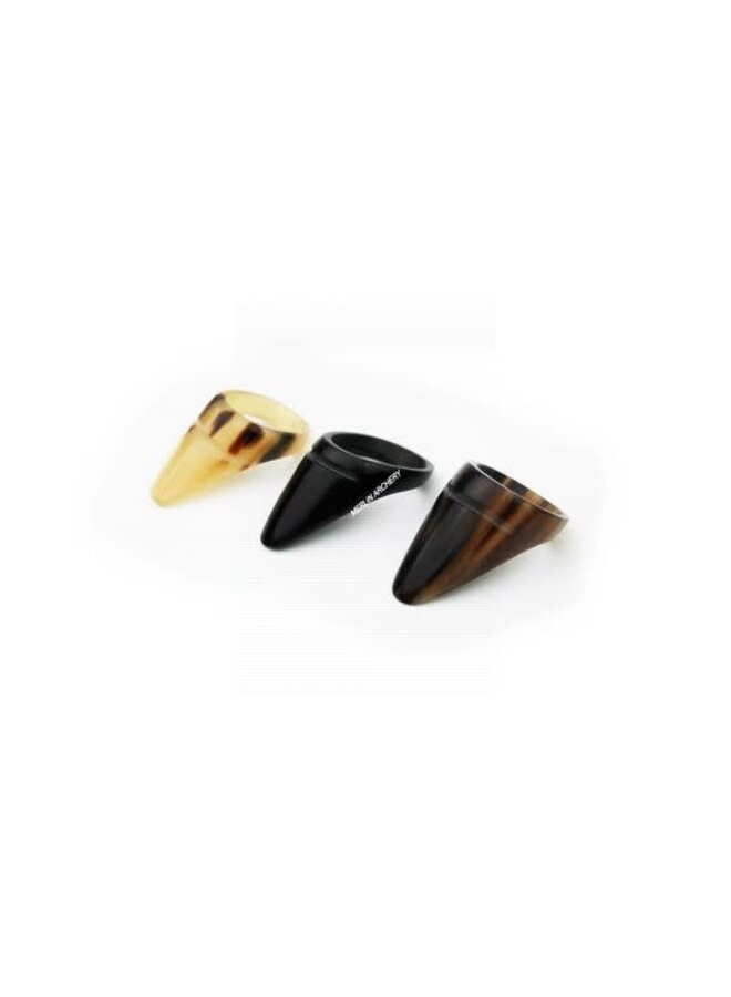 Atilla Horn Thumb Ring Large