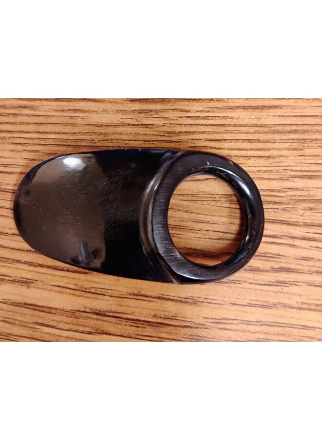 Buffalo Horn Thumb Ring Release XLarge