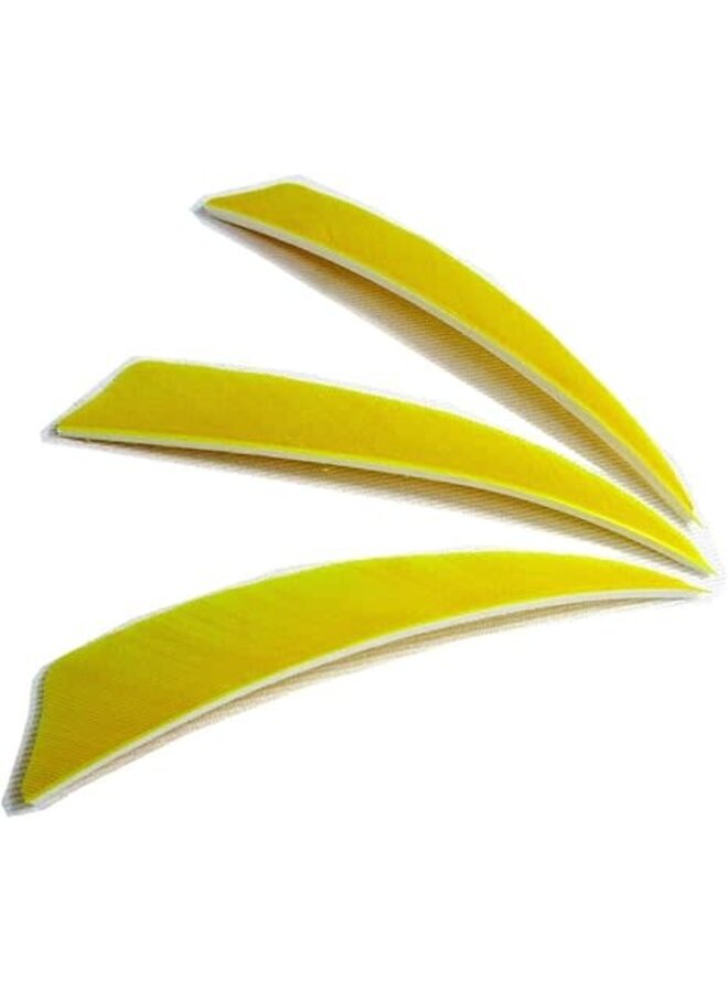 Shield Cut Feathers 3" 50 Count
