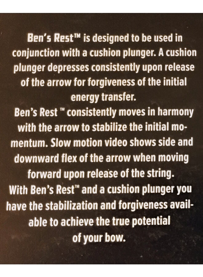 Ben's Arrow Rest