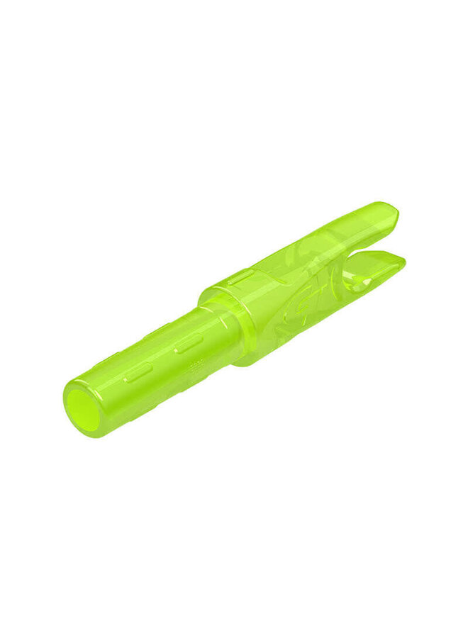 Nock Accu-Tough Flo Green .204 1 Doz