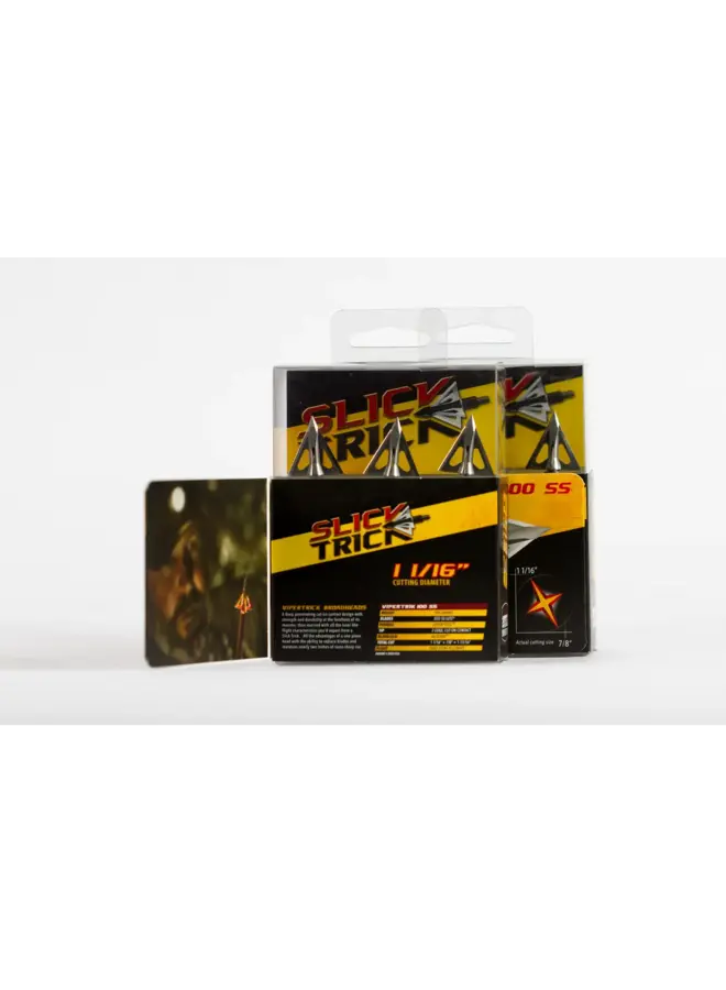 ViperTrick Pro SS Broadheads 100 Gr 3 Pk