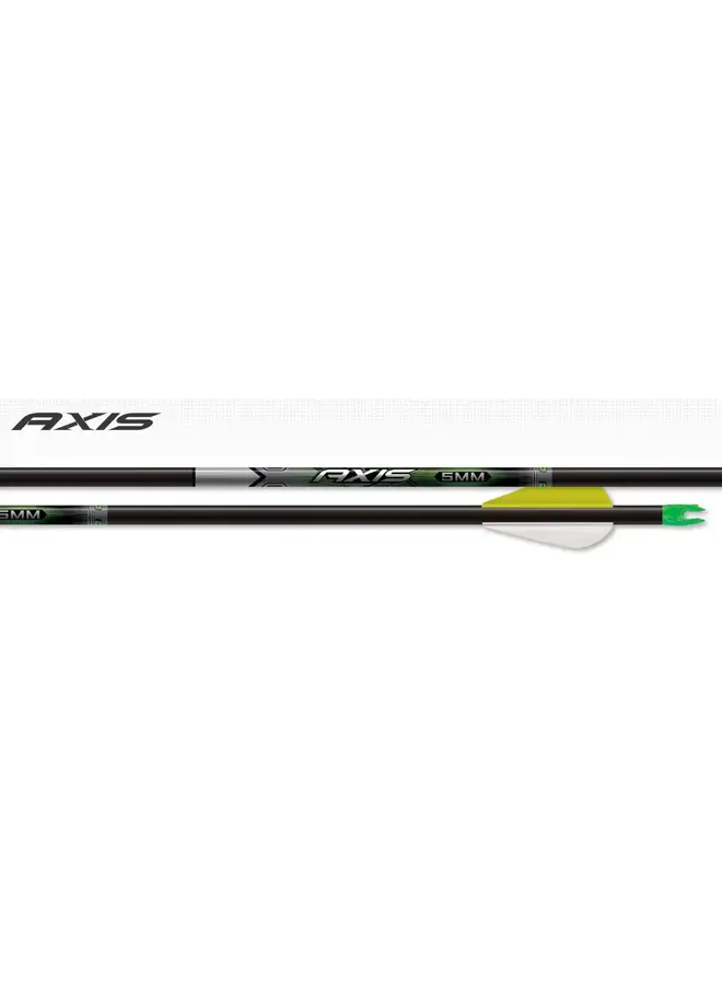 AXIS 5mm Arrows 500 Sp 1/2 Doz