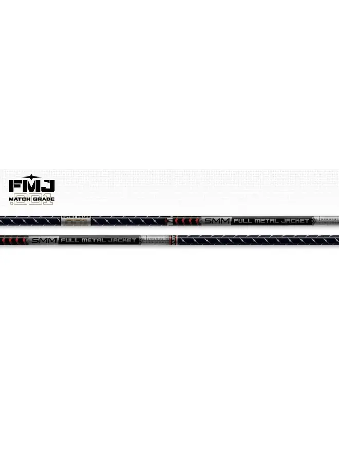 FMJ 5mm Match Grade Pro Shop Series w Hit Collar Shafts 340 Spine 1 Doz