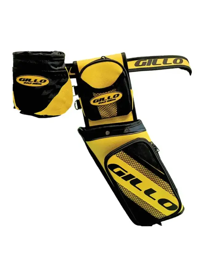 Field Quiver w Belt and Pouch RH Yellow