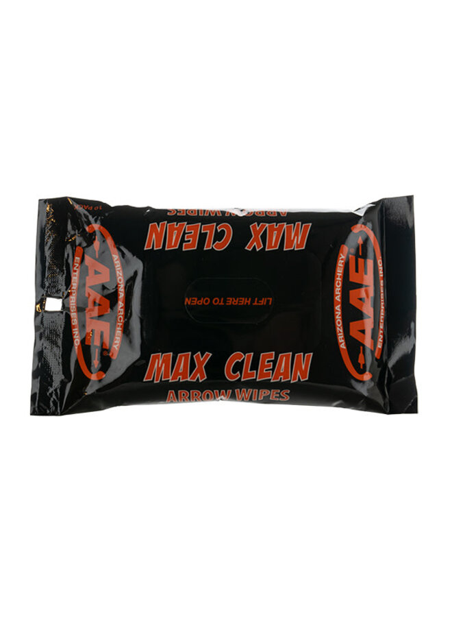 Max Clean Arrow Wipes 10 Ct