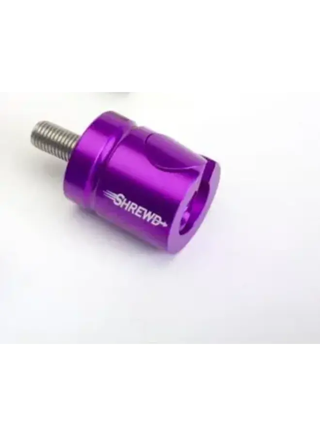 Quick Disconnect Straight Purple