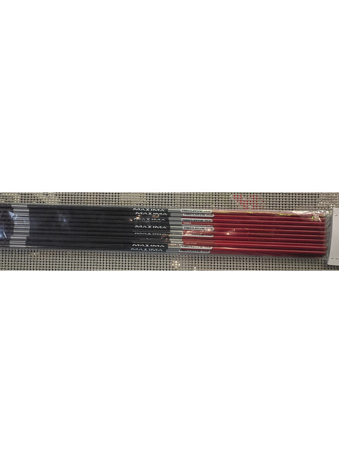 Maxima Pro Recurve RZ .234 Shafts 580 Sp 1 Doz
