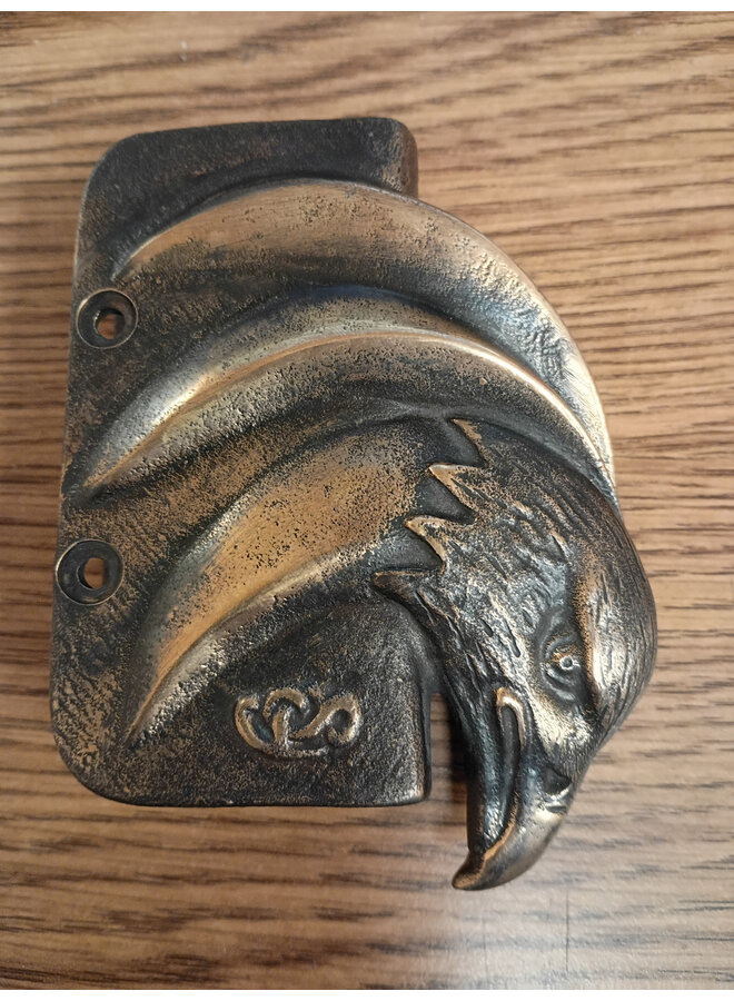 Barebow Riser Weight Eagle Head Bronze