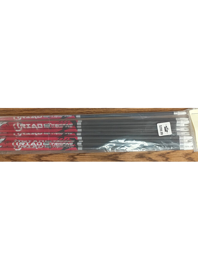 Maxima Triad XSD Shafts 350 .355 Actual Spine 1 Doz