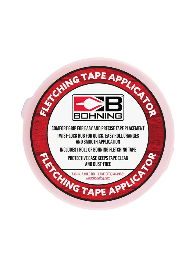Fletching Tape Applicator With Case