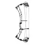 Xperience Compound Bow 40lb RH Black