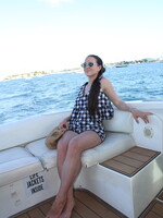 En Saison Embroidered Peplum Top