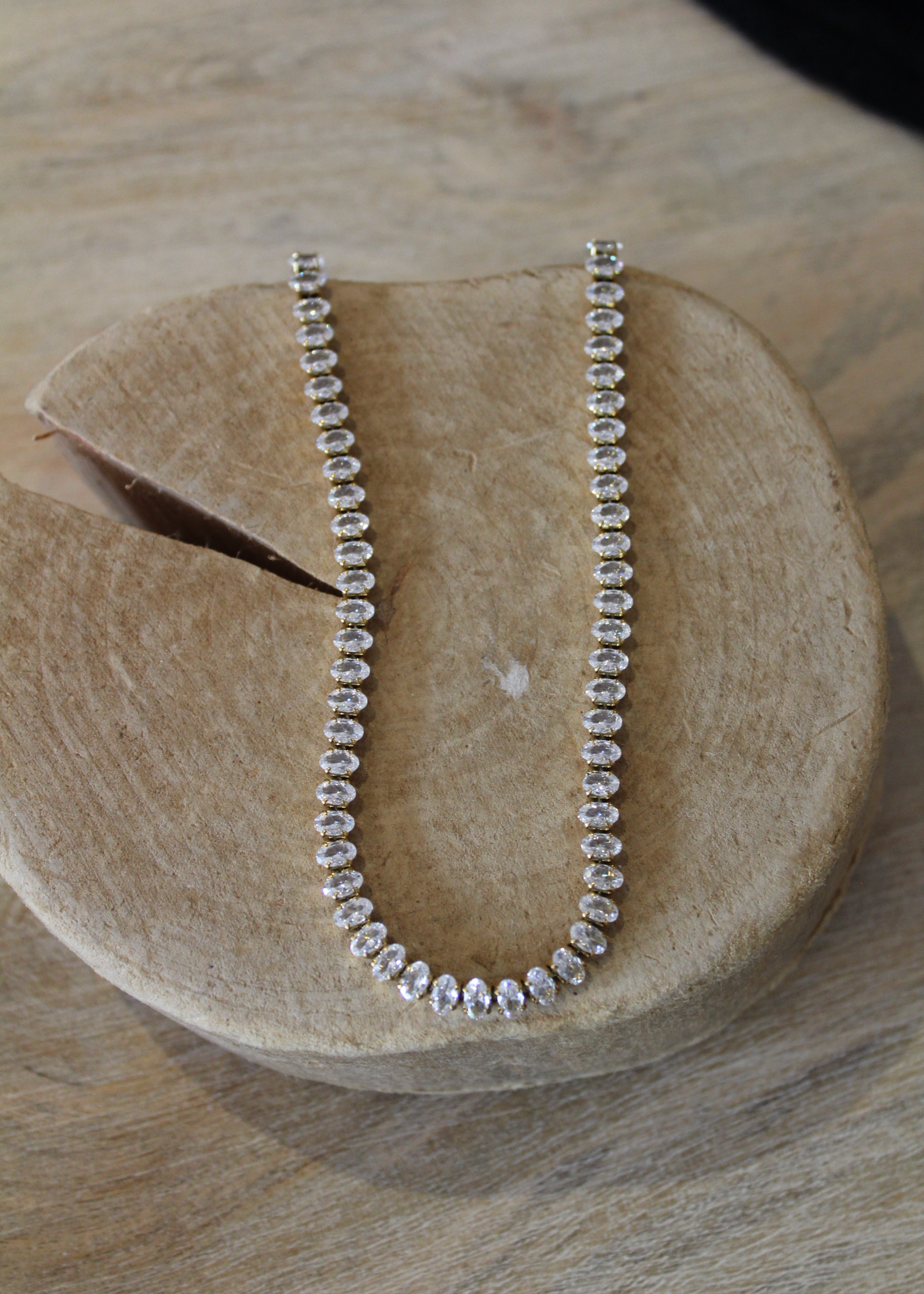 Rich Girl Tennis Necklace