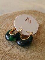 Nina Green Hoops