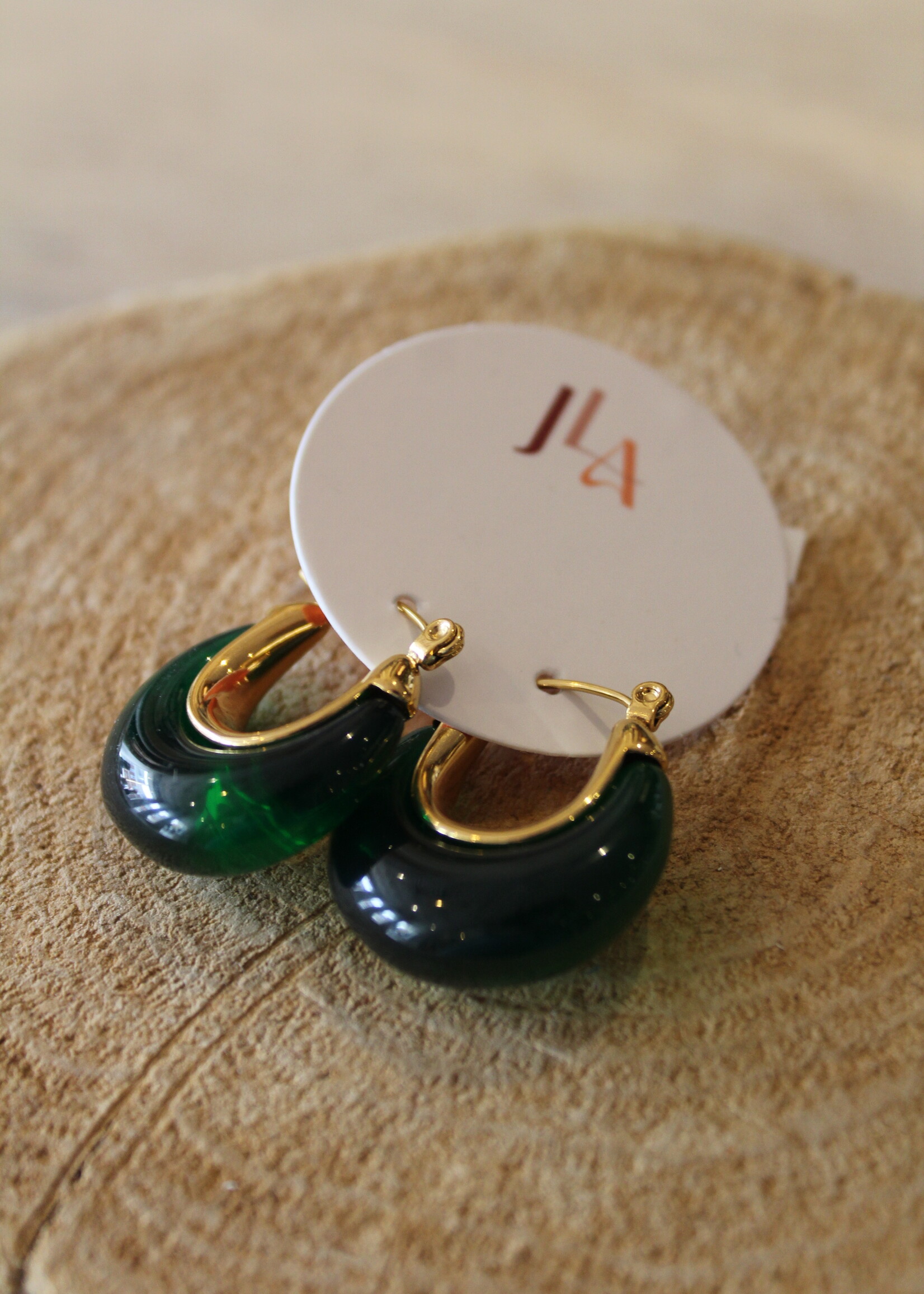 Nina Green Hoops