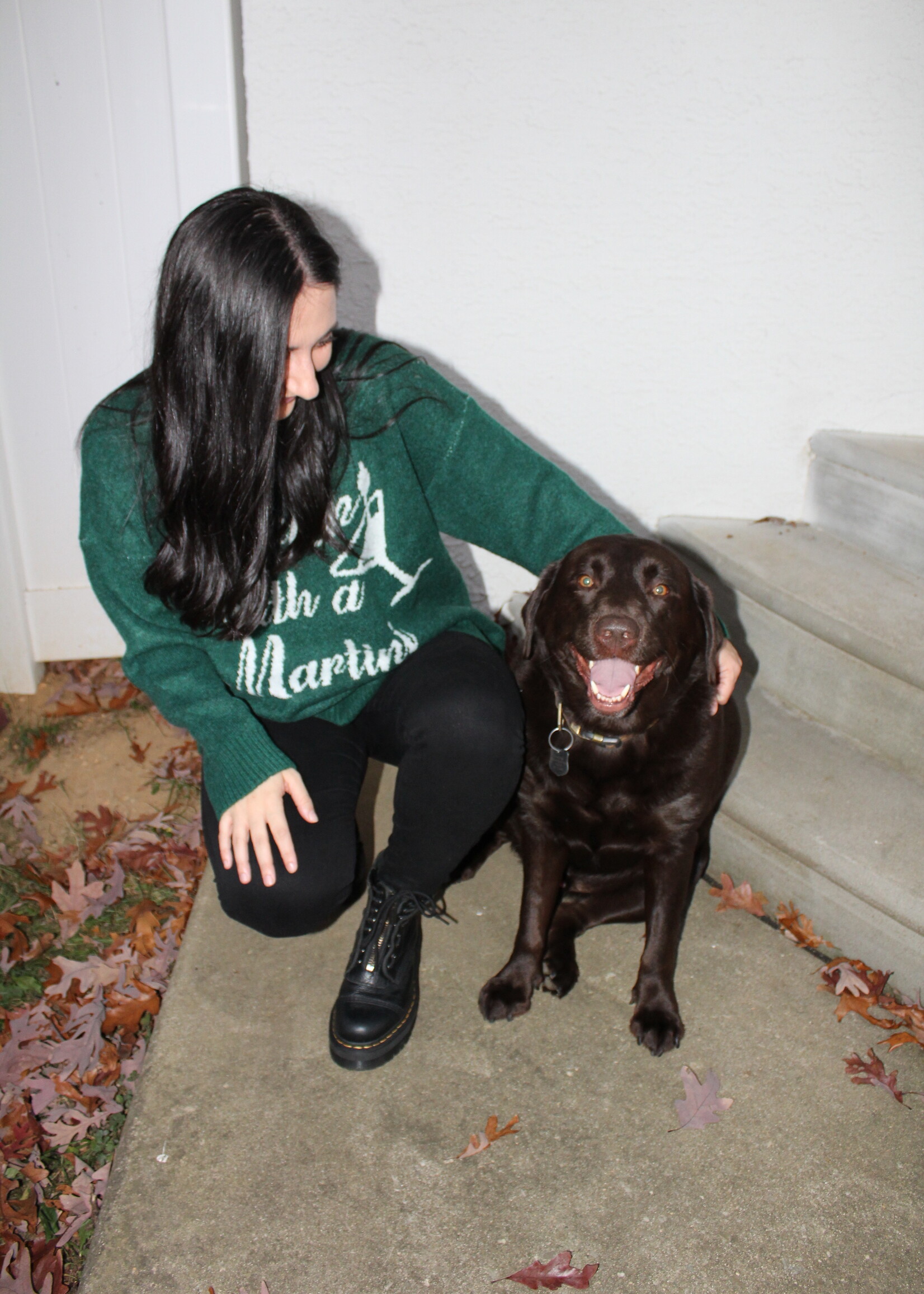 Martini Graphic Sweater