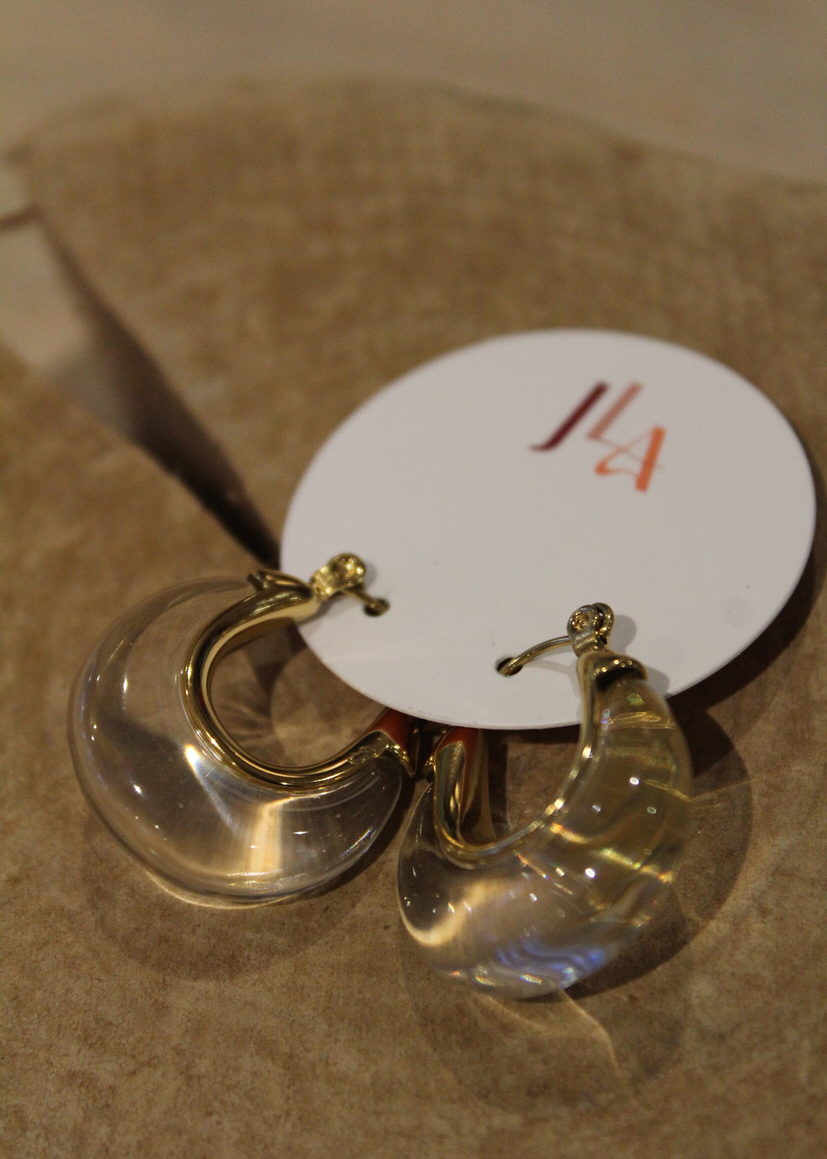 Nina Clear Hoops