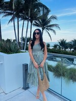 Olive Arien Poplin Dress