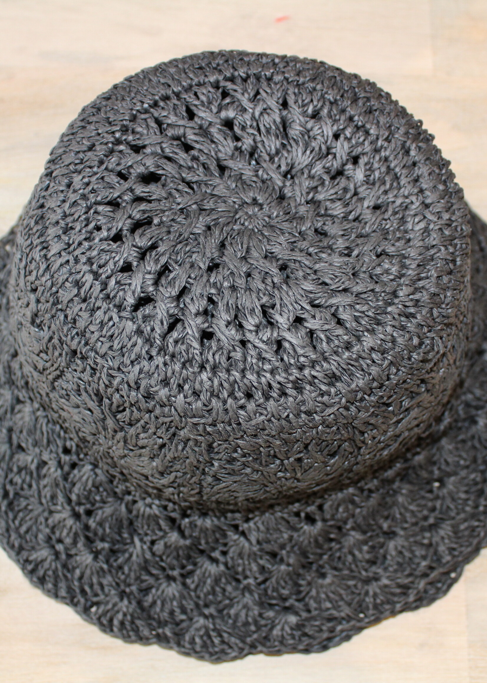 Black Camille Hat